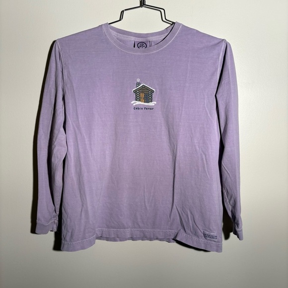 Life Is Good Cabin Fever Long Sleeve Tee - Picture 1 of 7